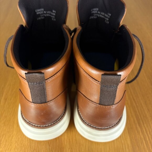 Cole Haan Men's Grand Chukka Boots British Tan Size 9 M - Picture 4 of 9